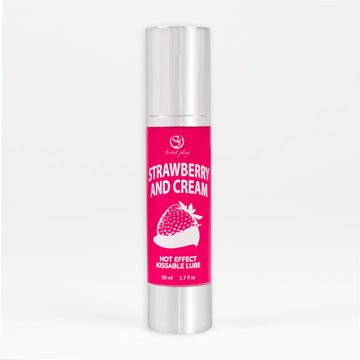 Лубрикант - Secret Play Strawberry & Cream, 50 мл