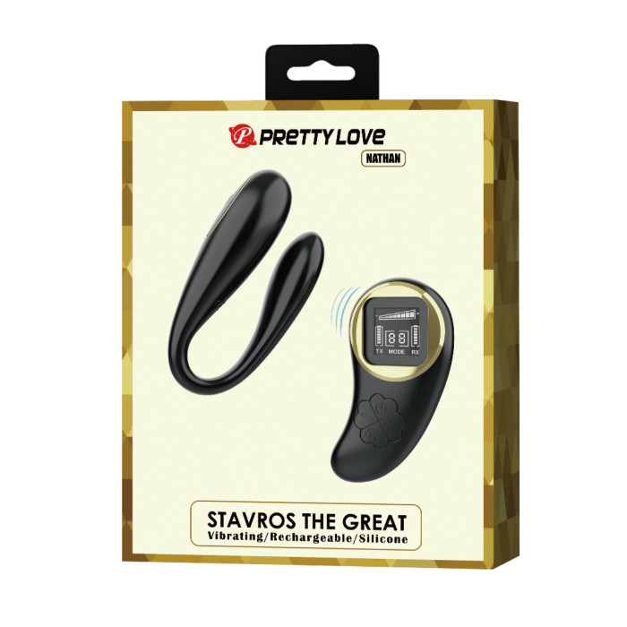 Вібратор - Pretty Love Nathan Stimulator Black