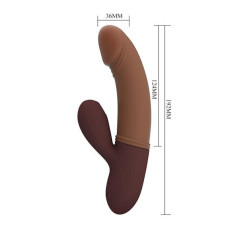 Вібратор - Pretty Love Kane Vibrator Brown
