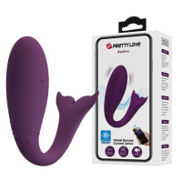 Вібратор - Pretty Love Jayleen Stimulator Dark Purple (App)