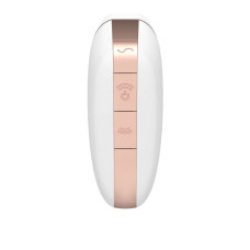 Вакуумний кліторальний вібратор - Satisfyer Love Triangle White (App)