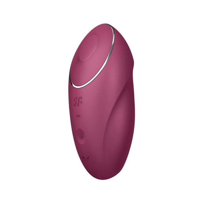 Кліторальний стимулятор - Satisfyer Tap & Climax 1 Red