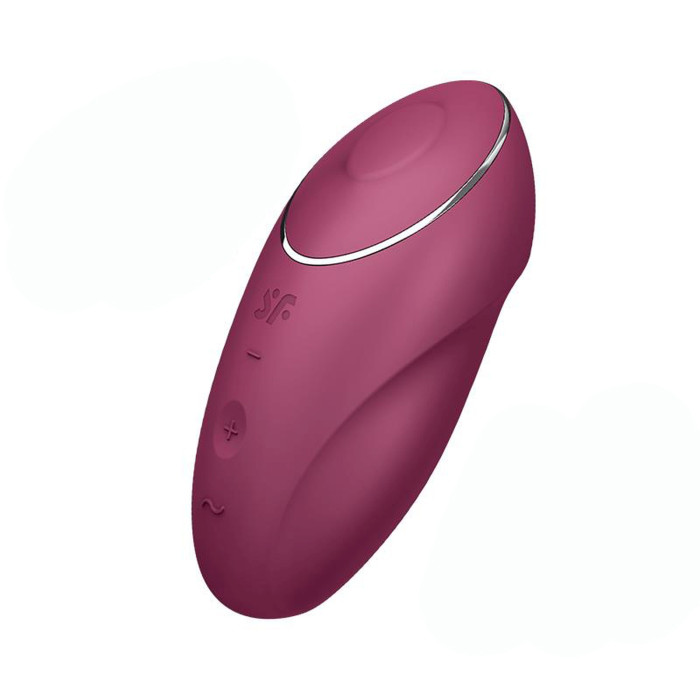 Кліторальний стимулятор - Satisfyer Tap & Climax 1 Red