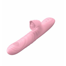 Вібратор - Angelia, USB 3 Functions Of Thrusting, 20 Vibrations Flesh