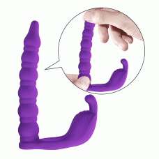 Кільце-насадка для подвійного проникнення - Pretty Love Blackney Vibrating Enhacer Purple