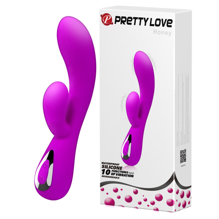 Вібратор - Pretty Love Honey Vibrator Purple