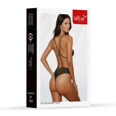 Комплект білизни - Set top and panties 11044, black XL