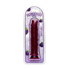 Фалоімітатор з ароматом ожини - Toyz4lovers Delicious Dildo Berries, 20 см