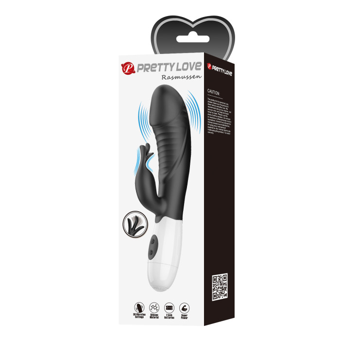 Вібратор - Pretty Love Rasmussen Dual Vibrator Black
