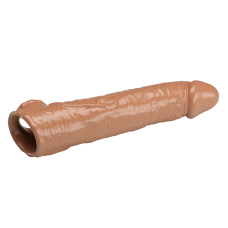 Подовжуюча насадка на член - Pretty Love Extension Penis Sleeve Latin, 26 см