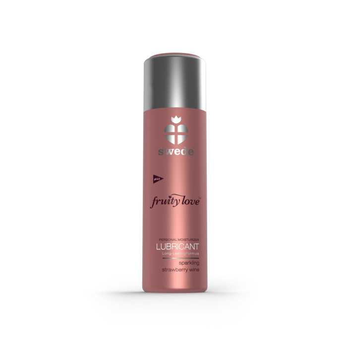 Лубрикант - Swede Fruity Love Sparkling Strawberry Wine, 100 мл
