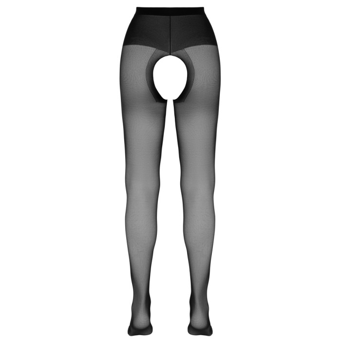 Колготки - 2510030 Cottelli Collection Crotchless Tights Black 2