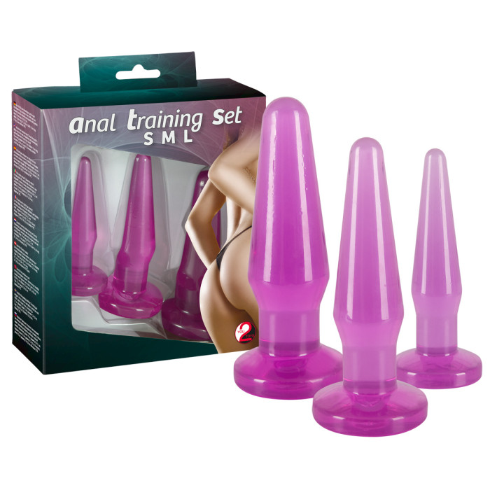 Анальні пробки - Anal Training Set Lila