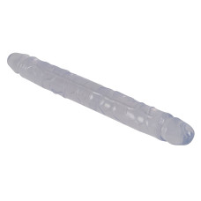 Двосторонній фалоімітатор - Crystal Clear Double Dildo