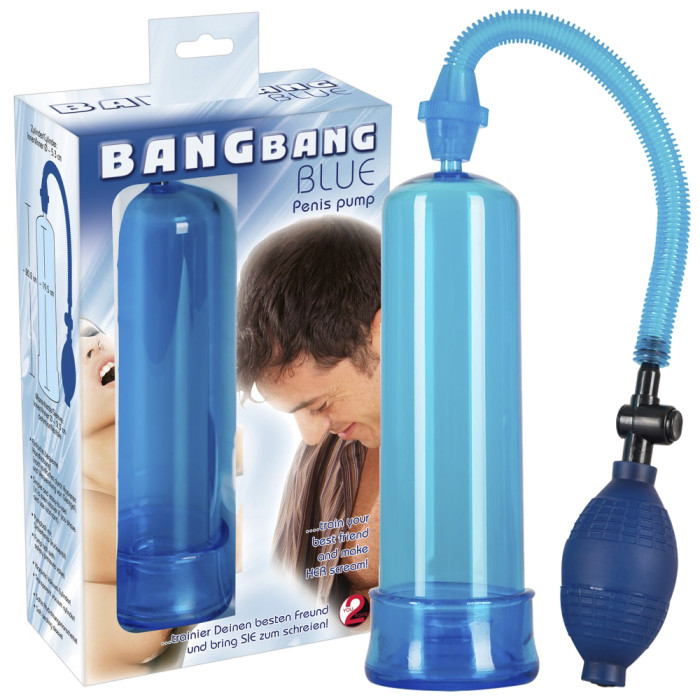 Вакуумна помпа - Bang Bang Penis Pump Blue