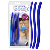 Набір уретральних стимуляторів - Blue Silicone Dilator Set