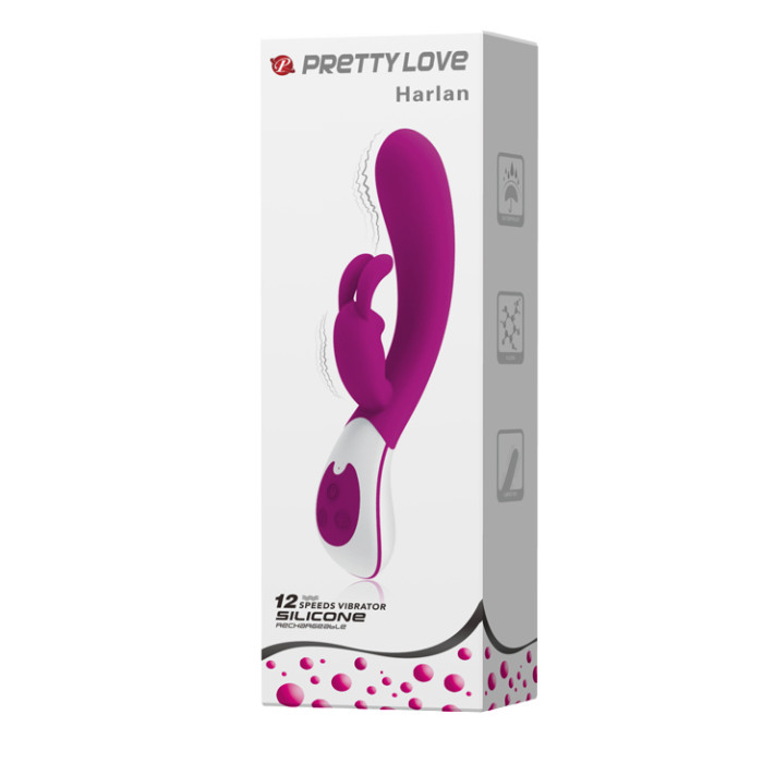Вібратор - Pretty Love Harlan Vibrator Purple