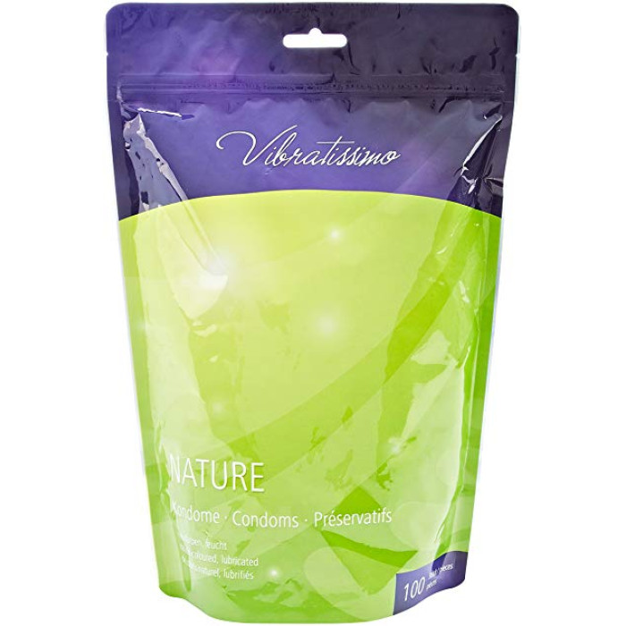 Презервативи - Vibratissimo Nature, 100 шт. (07.2027)