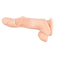 Подовжуюча насадка - Nature Skin Penis Sleeve With Extension