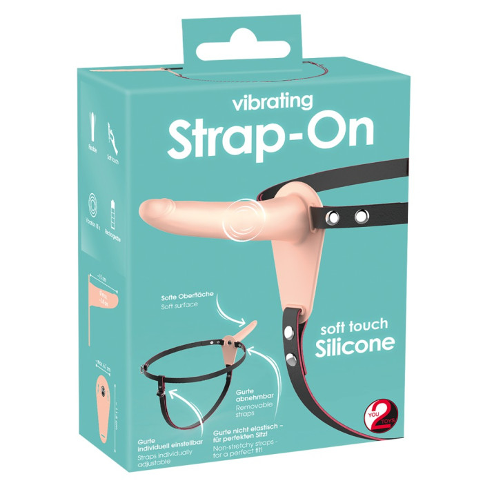 Страпон - Vibrating Strap-On