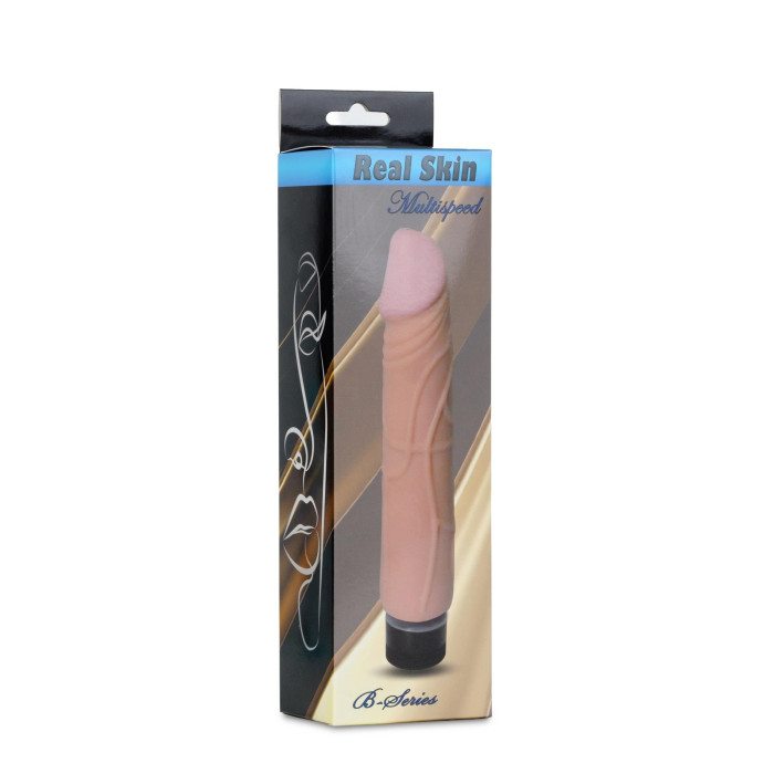 Вібратор - Real Skin Multispeed Flesh, 23 см