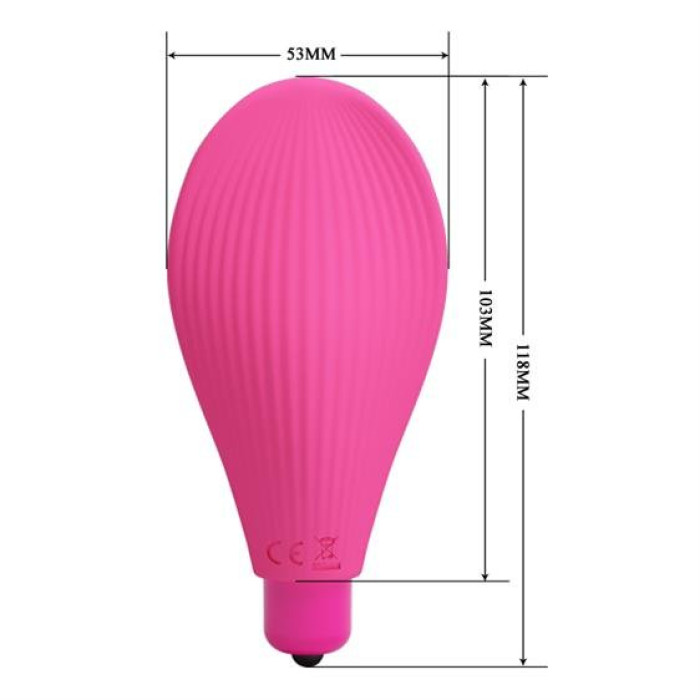 Кліторальний стимулятор - Pretty Love Nicole Clitoral Stimulator Magenta