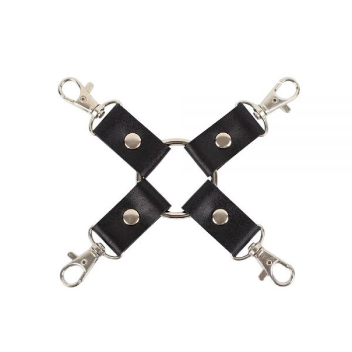 Фіксатор - Leather Fixer Slave Black