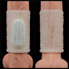 Насадка на член - Vibrating Drip Knights Ring White