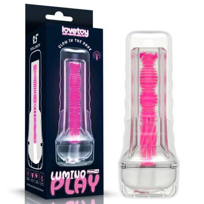 Мастурбатор - Lumino Play Masturbator Pink Glow 8.5"