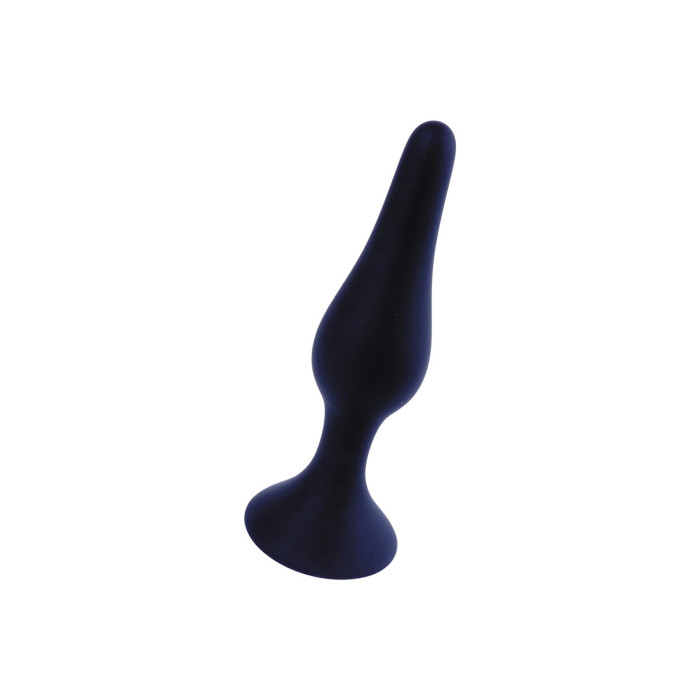 Анальна пробка - Silicone Black Plug S