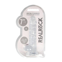 Фалоімітатор - Realrock Dildo 7" Transparent
