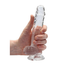 Фалоімітатор - Realrock Dildo 7" Transparent
