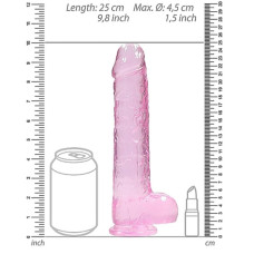 Фалоімітатор - Realrock Dildo 9" Pink