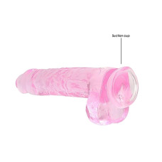 Фалоімітатор - Realrock Dildo 9" Pink