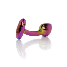 Анальна пробка - Jewellery Multicolour Curved Plug M