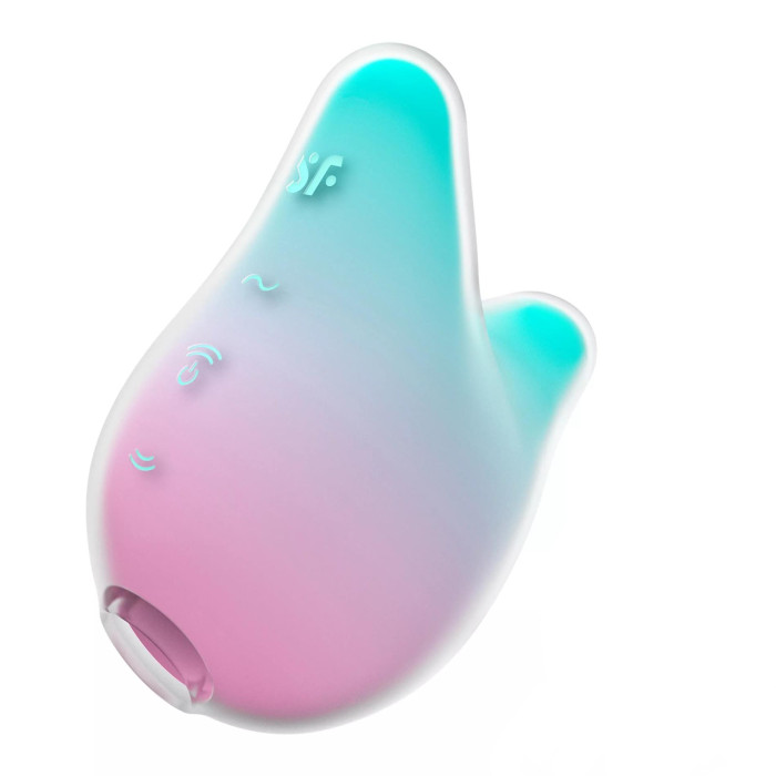Вакуумний кліторальний стимулятор - Satisfyer Mermaid Vibes Mint/Pink