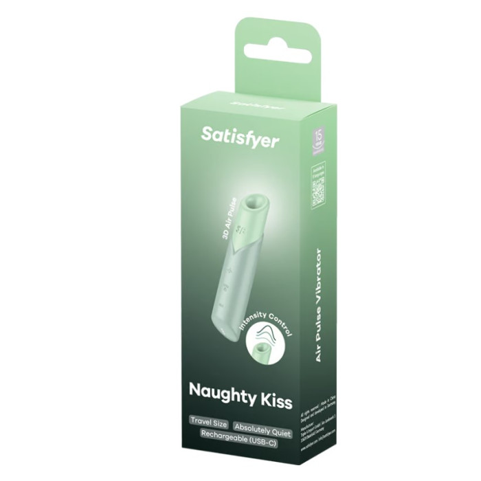 Кліторальний стимулятор - Satisfyer Naughty Kiss