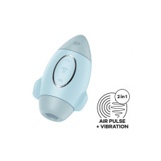 Вакуумний стимулятор - Satisfyer Mission Control Blue
