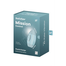 Вакуумний стимулятор - Satisfyer Mission Control Blue