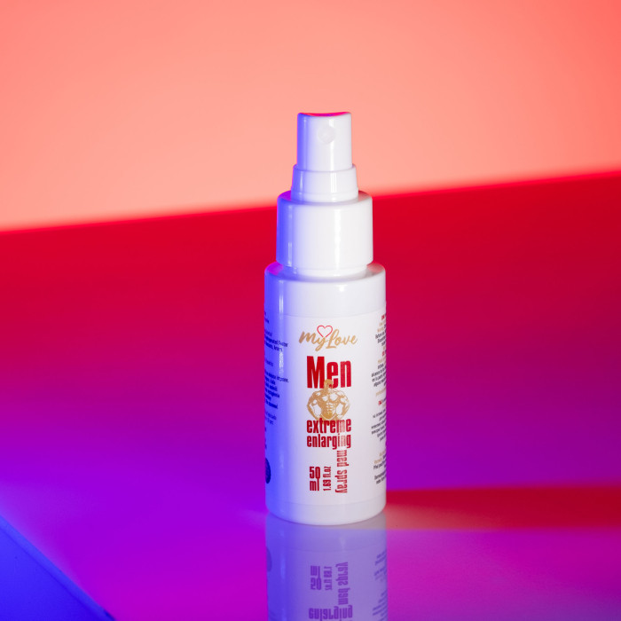 Збільшуючий спрей-лубрикант для чоловіків - MyLove Man Extreme Enlarging Med Spray, 50 мл