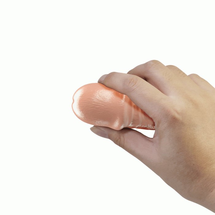 Подовжуюча насадка на член - Pretty Love Extension Penis Sleeve Flesh, 28 см