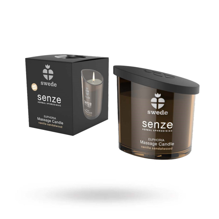 Масажна свічка - Swede Senze Euphoria Vanilla Sandalwood, 50 мл