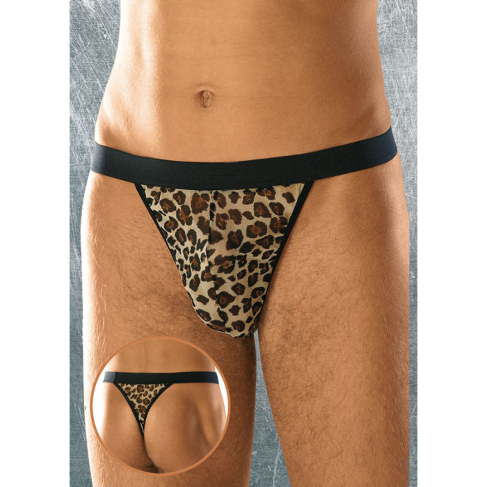 Чоловічі стрінги - Thong 4457, panther - S-L
