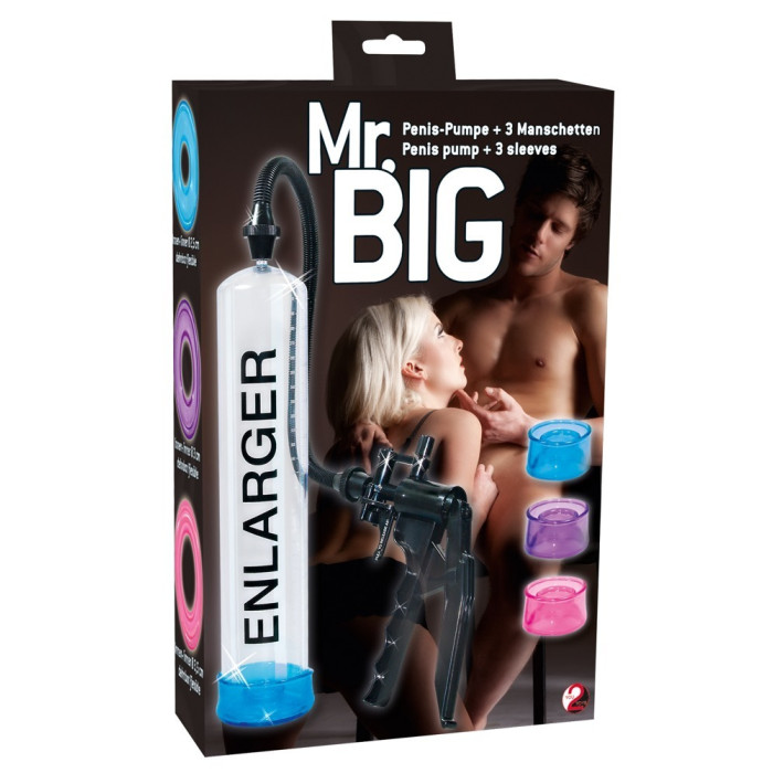 Чоловіча помпа - Mr. Big 3 Sleeve System Pump