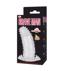 Насадка на член - Brave Man Penis Sleeve Clear