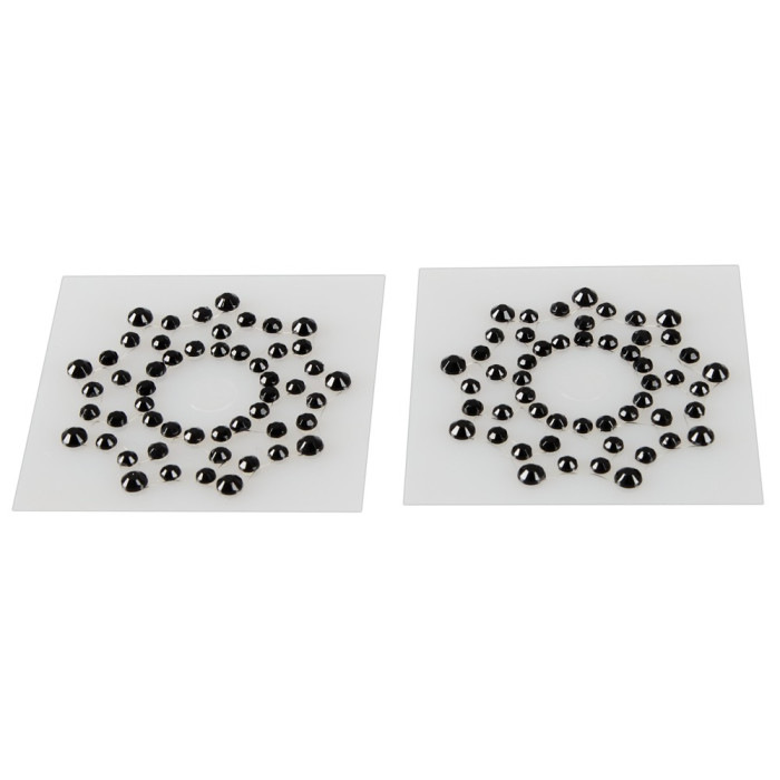 Прикраса для сосків - Cottelli Collection Nipple Stickers Star
