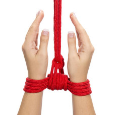 Мотузка - Fetish Bondage Rope Red, 10 м