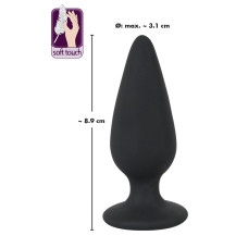 Анальна пробка - Black Velvets Heavy Plug Medium