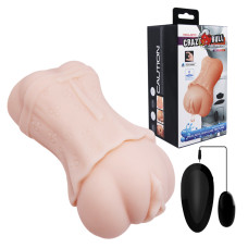 Мастурбатор вагіна - Crazy Bull Vagina Masturbator Flesh Vibrating II