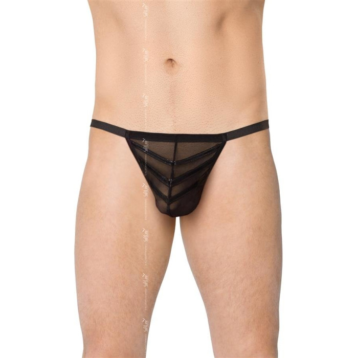 Чоловічі стрінги - Mens Thong 4527, black - S-L